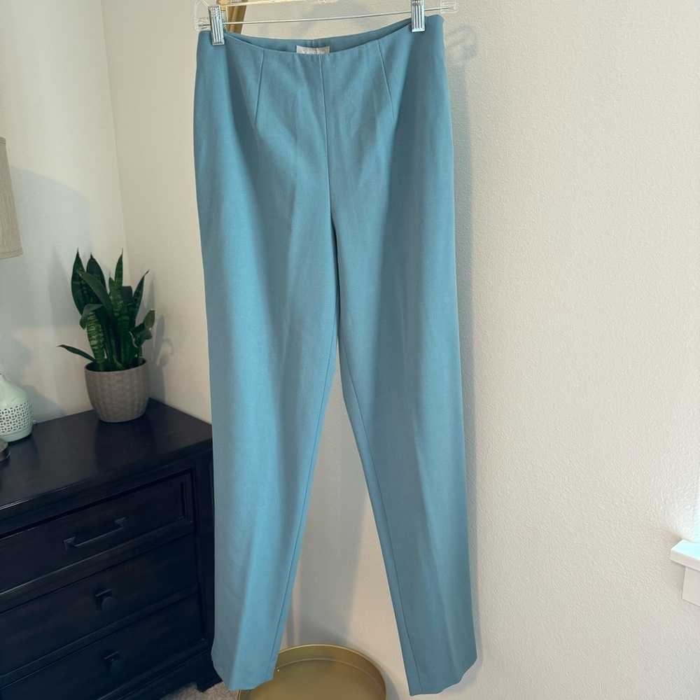 Nordstrom Slim Leg Pant - Slate Blue - Size 6